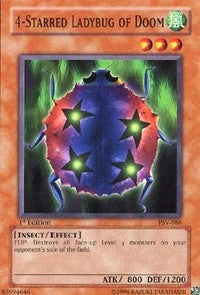 4-Starred Ladybug of Doom (88) (PSV) - YuGiOh Single
