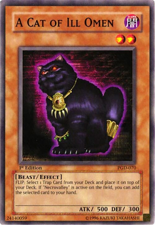 A Cat of Ill Omen (70) - YuGiOh Single