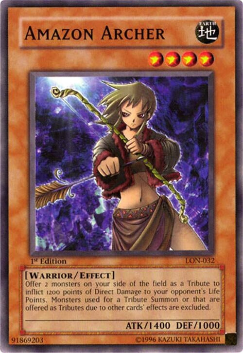 Amazon Archer (32) - YuGiOh Single