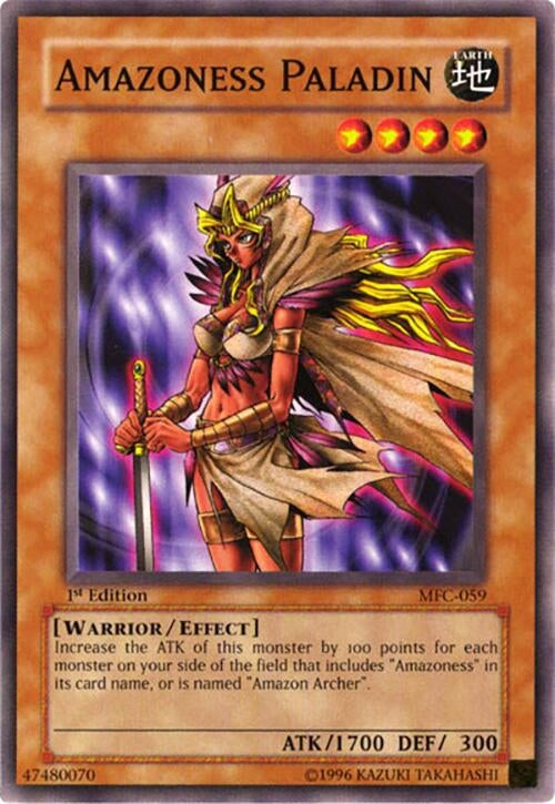 Amazoness Paladin (59) - YuGiOh Single