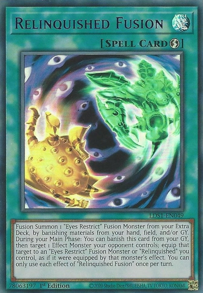 Relinquished Fusion (Purple) (1049) (LDS1) - YuGiOh Single