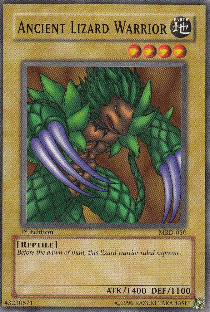 Ancient Lizard Warrior (50) (MRD) - YuGiOh Single