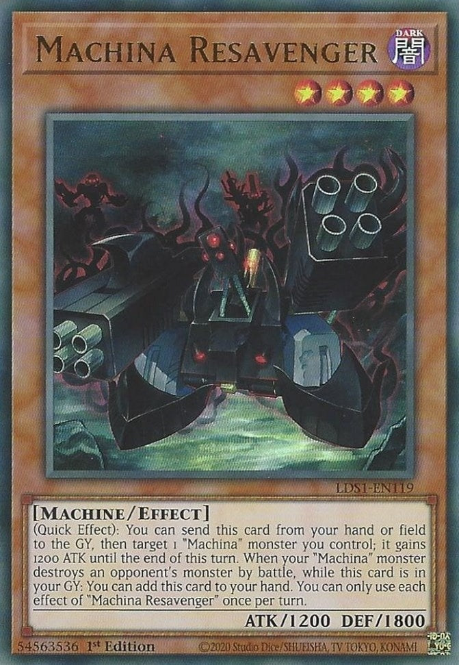 Machina Resavenger (1119) (LDS1) - YuGiOh Single