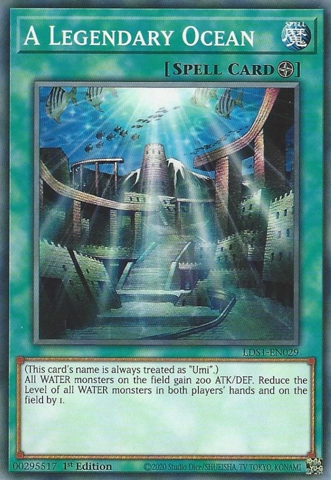 A Legendary Ocean (1029) (LDS1) - YuGiOh Single