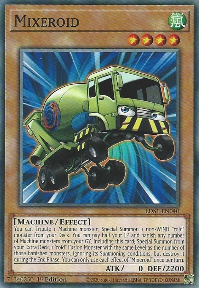 Mixeroid (1040) (LDS1) - YuGiOh Single