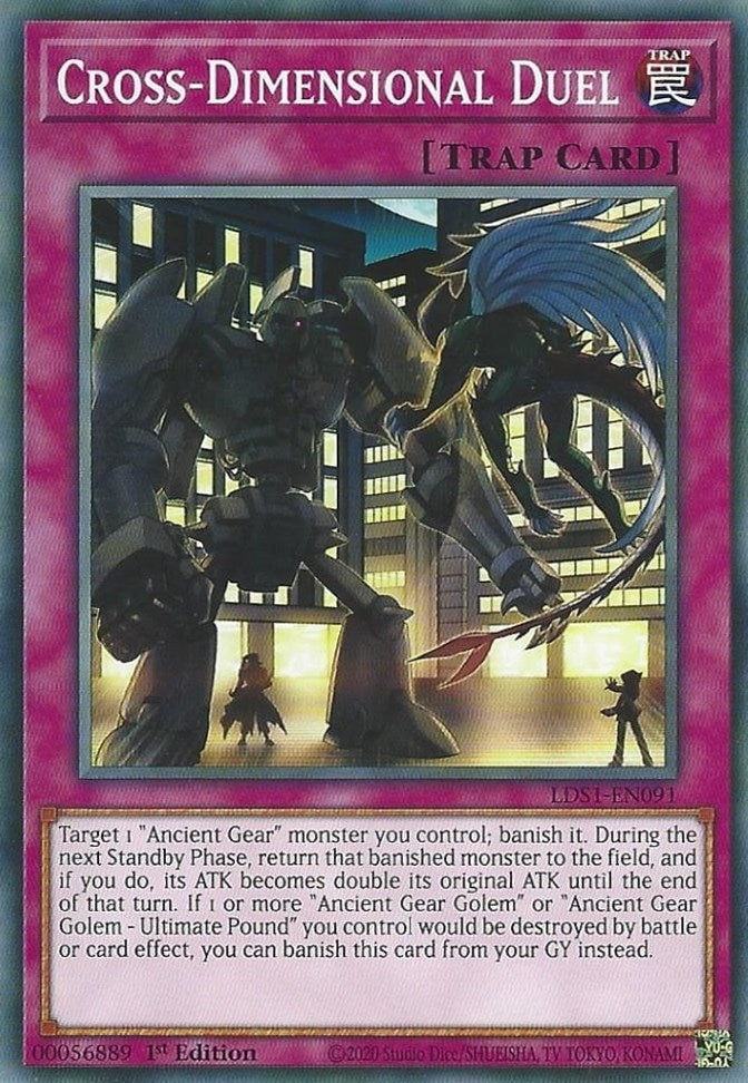 Cross-Dimensional Duel (1091) (LDS1) - YuGiOh Single