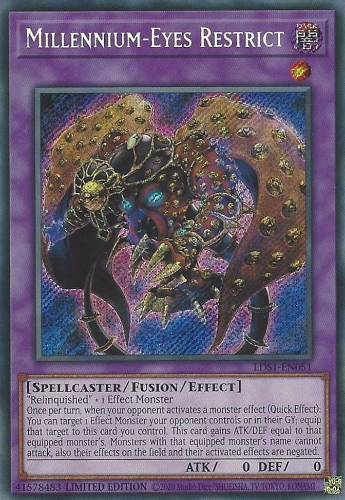 Millennium-Eyes Restrict (1051) (LDS1) - YuGiOh Single