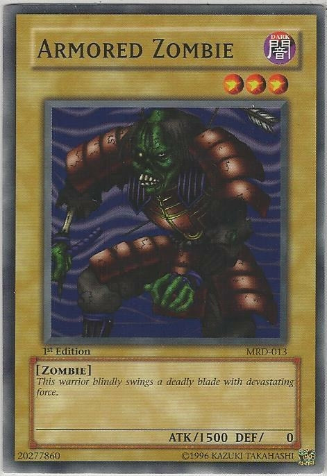 Armored Zombie (13) (MRD) - YuGiOh Single