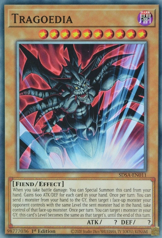 Tragoedia (11) (SDSA) - YuGiOh Single