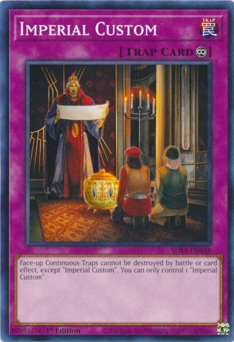 Imperial Custom (38) (SDSA) - YuGiOh Single