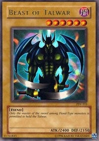 Beast of Talwar (103) (PSV) - YuGiOh Single