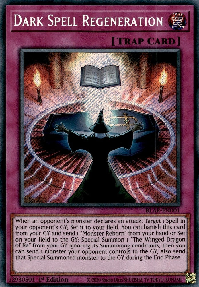 Dark Spell Regeneration (1) (BLAR) - YuGiOh Single