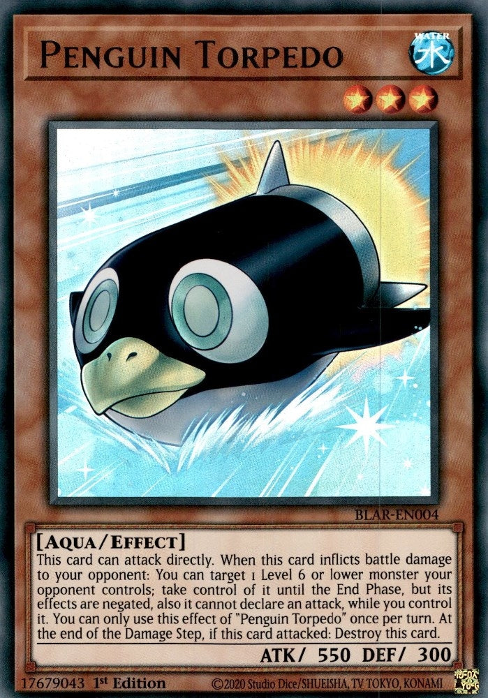 Penguin Torpedo (4) (BLAR) - YuGiOh Single