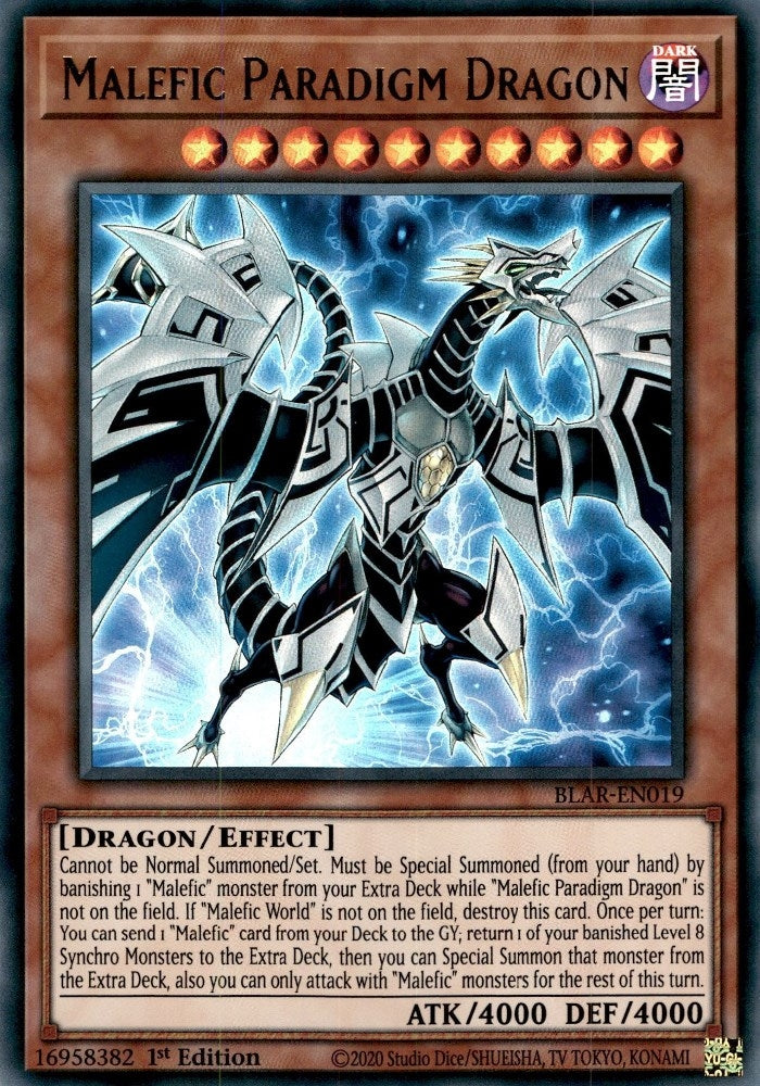 Malefic Paradigm Dragon (19) (BLAR) - YuGiOh Single