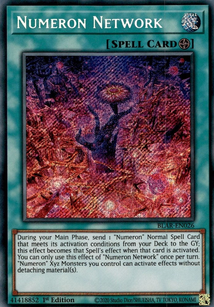 Numeron Network (26) (BLAR) - YuGiOh Single