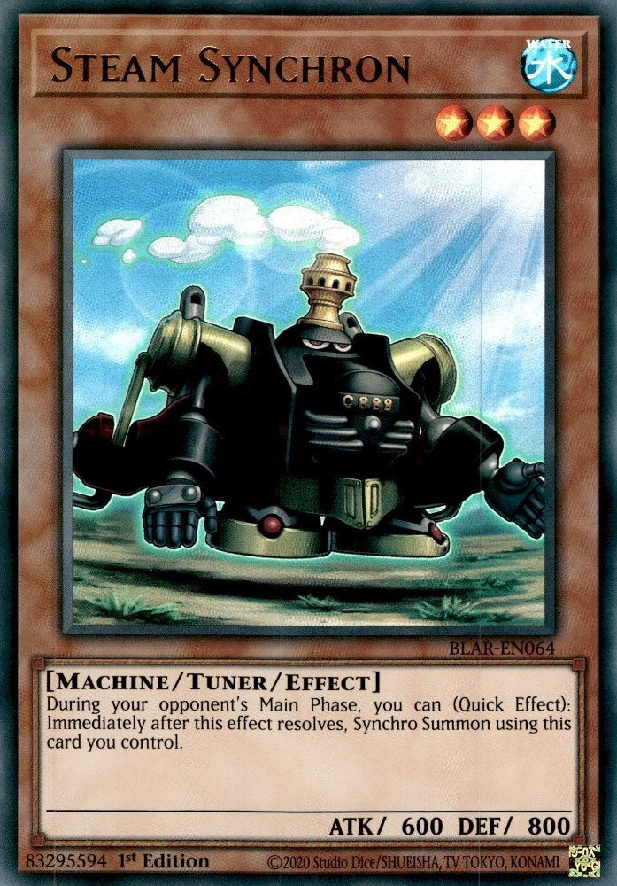 Steam Synchron (64) (BLAR) - YuGiOh Single