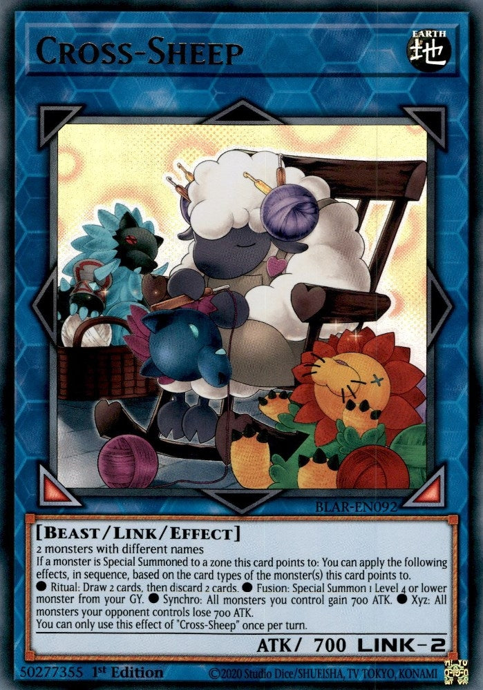 Cross-Sheep (92) (BLAR) - YuGiOh Single