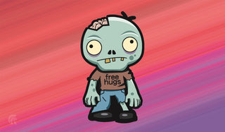 Rubber Playmat - Zombie Hugs - Playmats Sealed