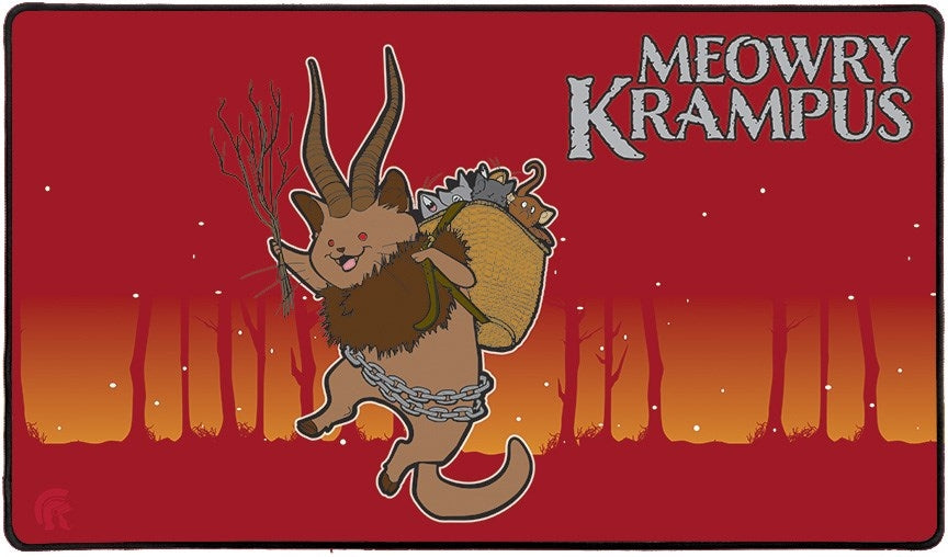 Rubber Playmat - Krampus - Playmats Sealed