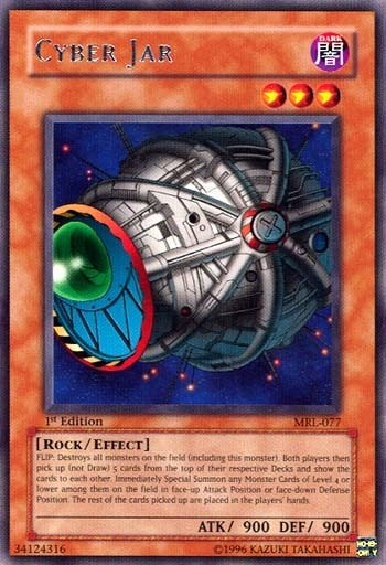 Cyber Jar (77) (MRL-EN) - YuGiOh Single
