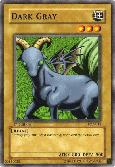 Dark Gray (11) (LOB) - YuGiOh Single