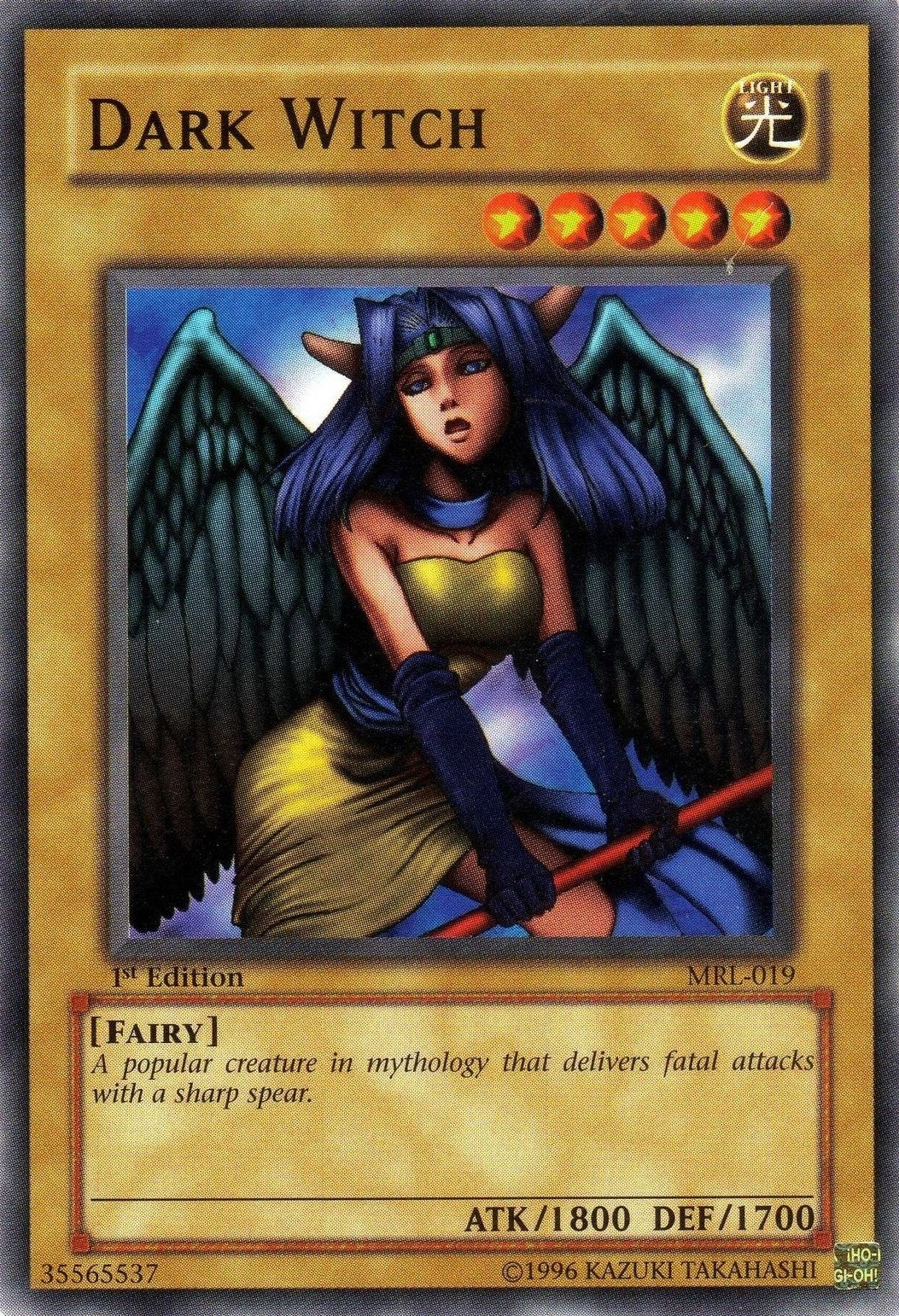 Dark Witch (19) (MRL-EN) - YuGiOh Single