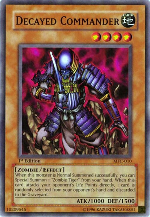 Decayed Commander (10) - YuGiOh Single