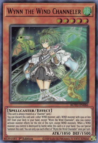 Wynn the Wind Channeler (86) (ROTD) - YuGiOh Single