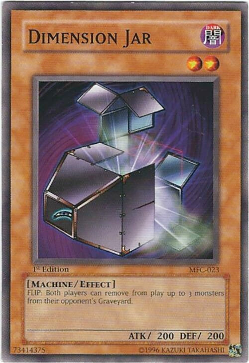 Dimension Jar (23) - YuGiOh Single