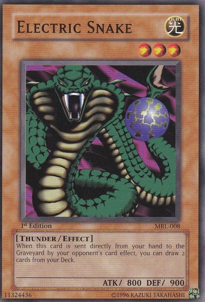 Electric Snake (8) (MRL-EN) - YuGiOh Single