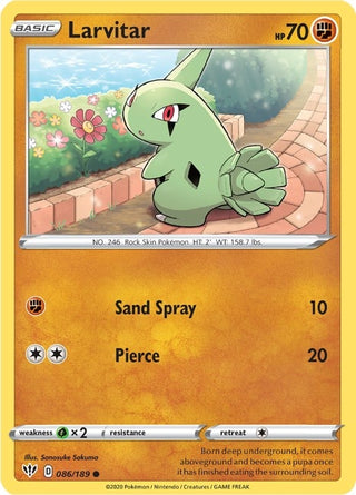 Larvitar (086/189) (SWSH03)