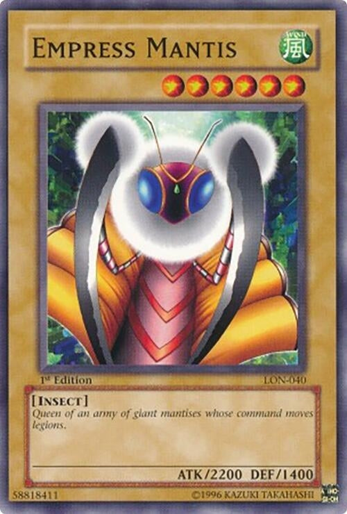 Empress Mantis (40) - YuGiOh Single