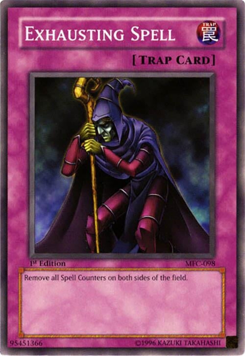 Exhausting Spell (98) - YuGiOh Single