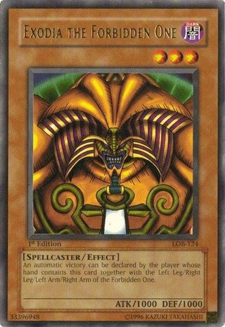 Exodia the Forbidden One (124) (LOB) - YuGiOh Single