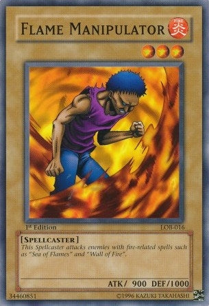 Flame Manipulator (16) (LOB) - YuGiOh Single