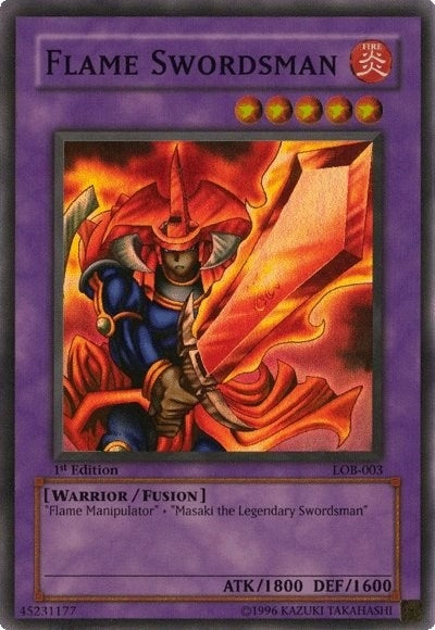 Flame Swordsman (3) (LOB) - YuGiOh Single