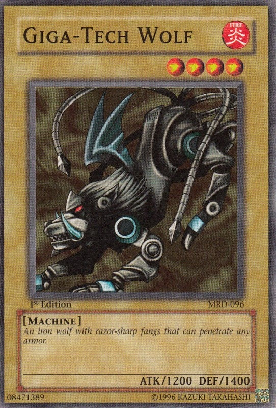 Giga-Tech Wolf (96) (MRD) - YuGiOh Single