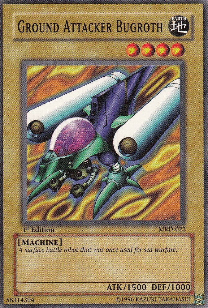 Ground Attacker Bugroth (22) (MRD) - YuGiOh Single