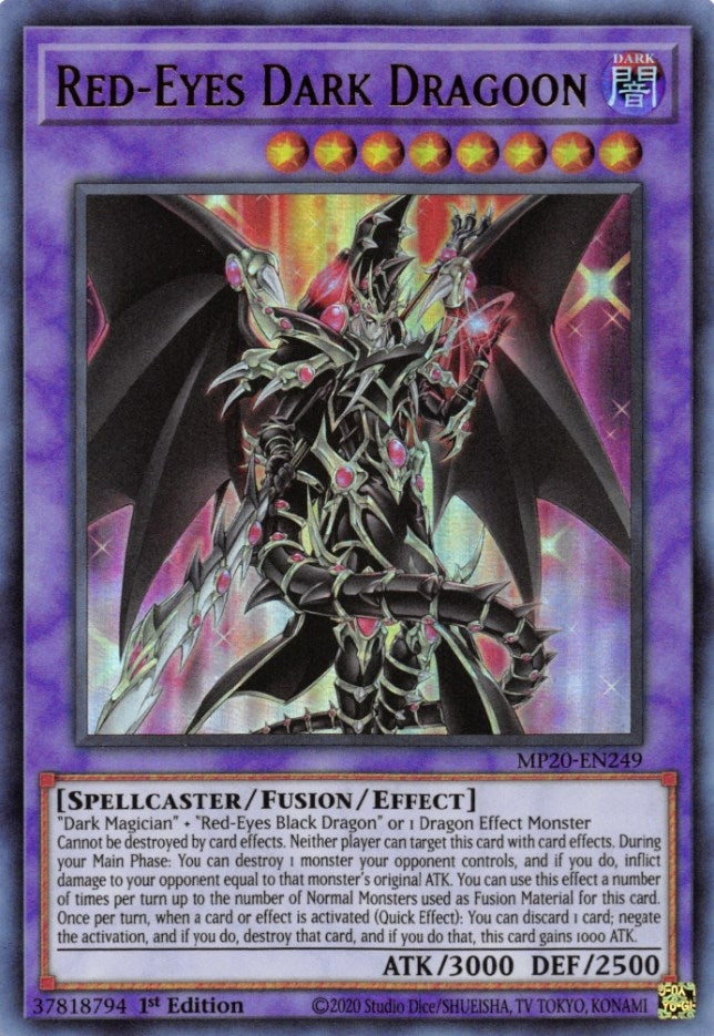 Red-Eyes Dark Dragoon (20249) (MP20) - YuGiOh Single
