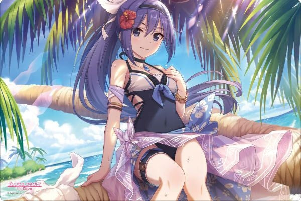 Bushiroad Rubber Mat Collection Vol.700: Princess Connect! Re:Dive - Mifuyu Swimsuit Ver. (700) - Playmats Sealed