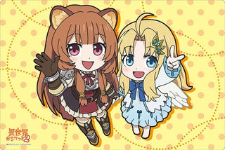 Bushiroad Rubber Mat Collection Vol.673: Isekai Quartet - Raphtalia & Filo (673) - Playmats Sealed