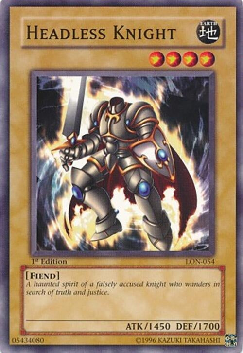Headless Knight (54) - YuGiOh Single