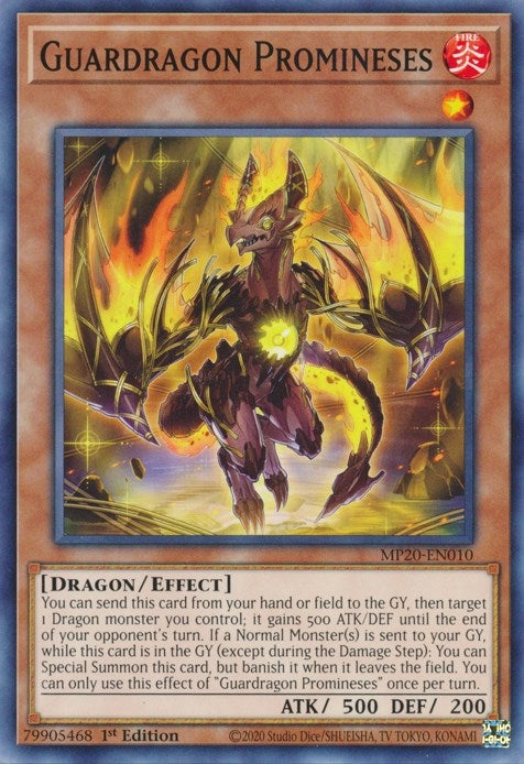 Guardragon Promineses (20010) (MP20) - YuGiOh Single