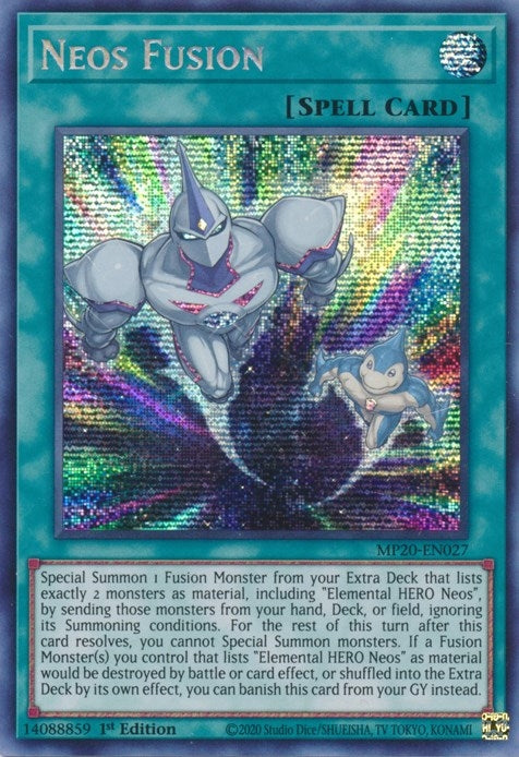Neos Fusion (20027) (MP20) - YuGiOh Single