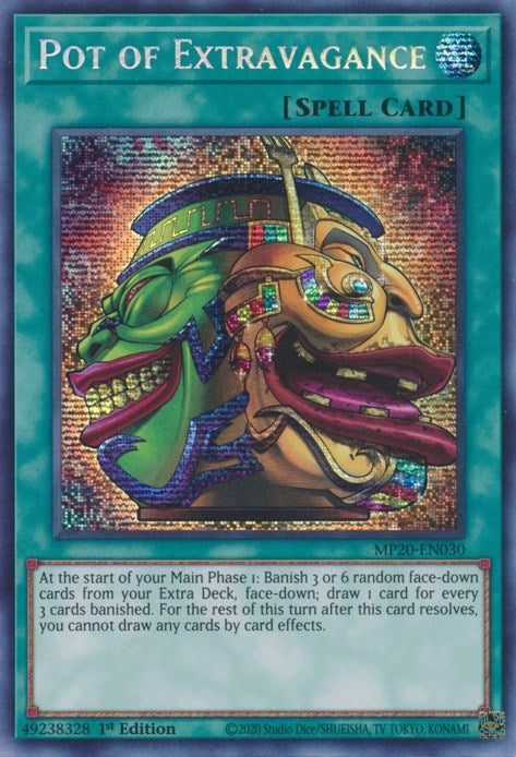 Pot of Extravagance (20030) (MP20) - YuGiOh Single