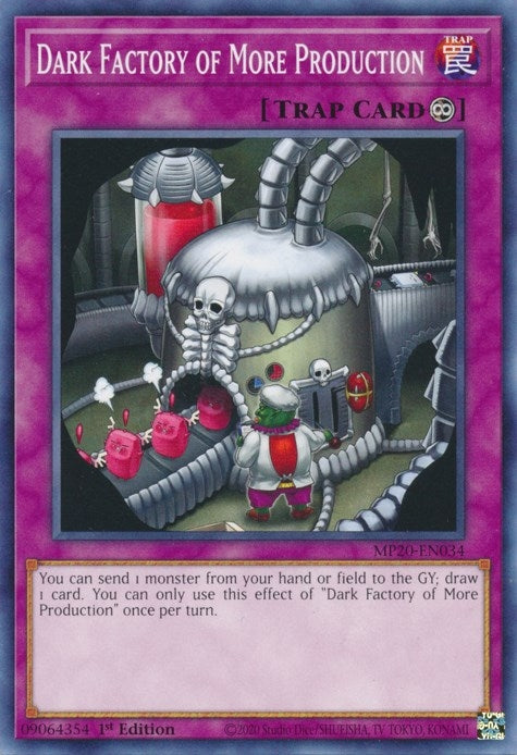 Dark Factory of More Production (20034) (MP20) - YuGiOh Single