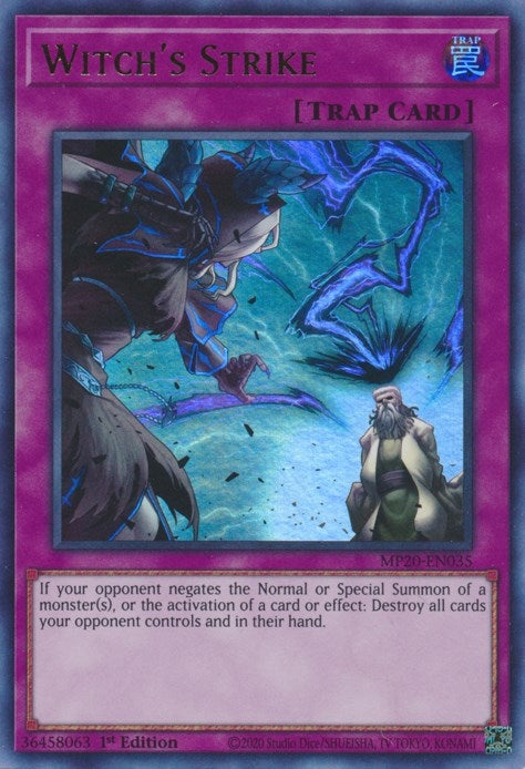 Witch’s Strike (20035) (MP20) - YuGiOh Single