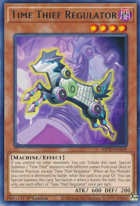 Time Thief Regulator (20039) (MP20) - YuGiOh Single