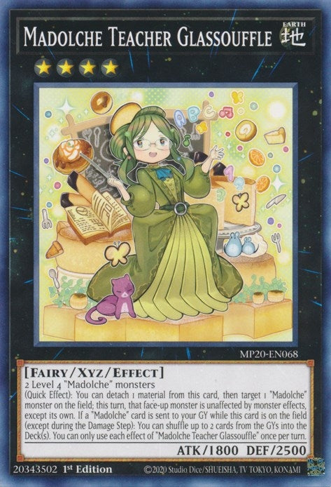 Madolche Teacher Glassouffle (20068) (MP20) - YuGiOh Single