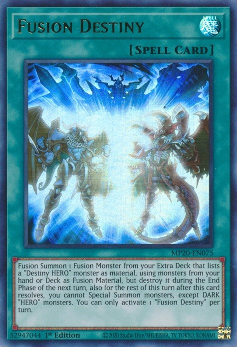 Fusion Destiny (20075) (MP20) - YuGiOh Single
